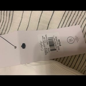 BNWT BLANQI EVERYDAY SUPPORT TANK - white